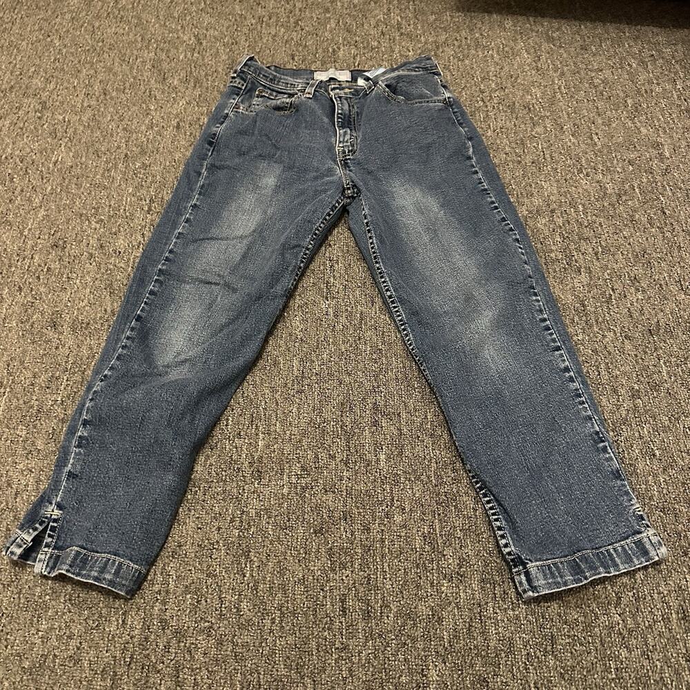 Levi Strauss Signature stretch blue denim jeans Misses Size 10